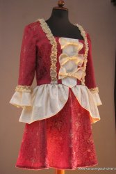 Mini Rokoko Kleid, Marie Antoinette